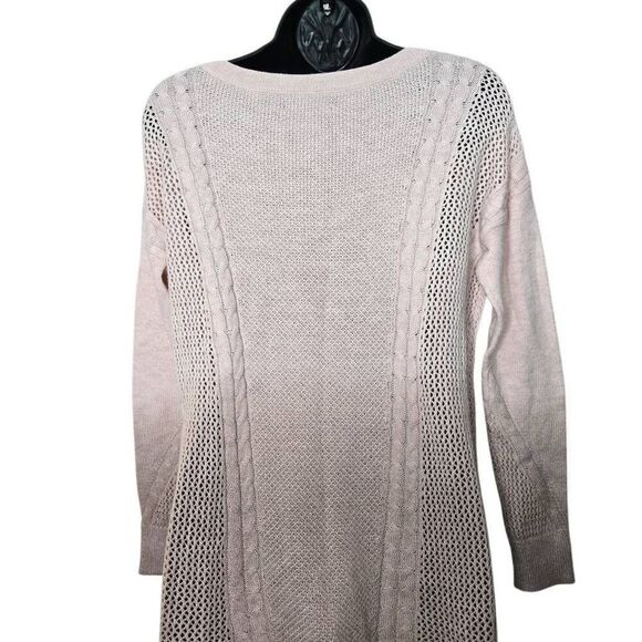 American Eagle Dip Dyed Sweater Pink Pullover Size Small - Picture 5 of 7